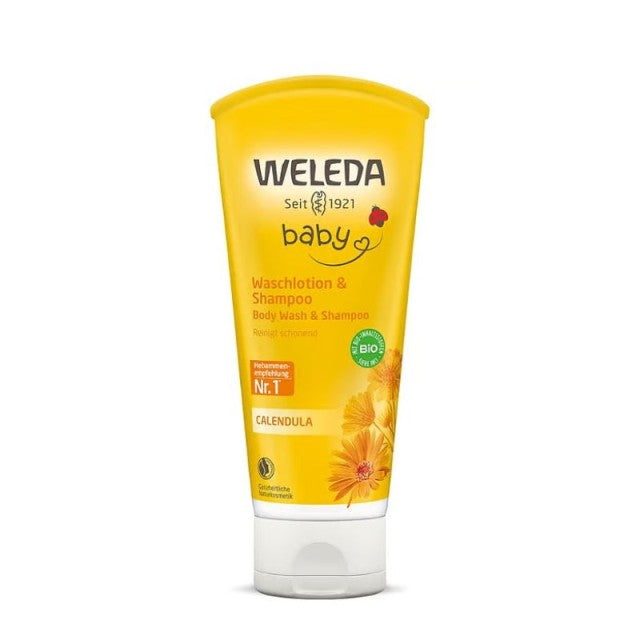 Weleda Σαμπουάν Καλέντουλας και Αφρόλουτρο 200ml