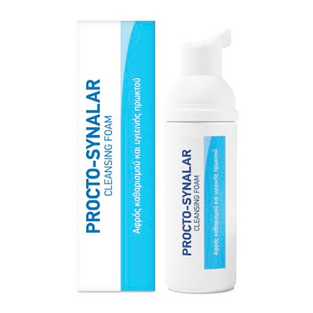 Procto Synalar Cleansing Foam Αφρός καθαρισμού & υγιεινής πρωκτού, 40ml