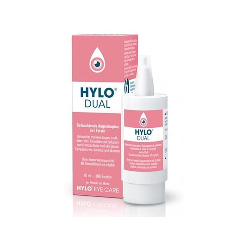 Ursapharm Hylo Dual Για Ξηρότητα, Κνησμό & Αίσθημα Καψίματος, 10ml