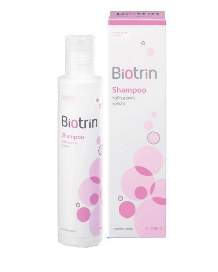 Biotrin Shampoo Απαλό Σαμπουάν Καθημερινής Χρήσης Ιδιαίτερα σε Περιόδους Τριχόπτωσης, 150 ml