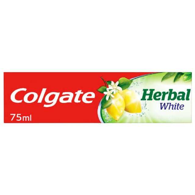 COLGATE HERBAL 75ml - (WHITE) (ΟΔΟΝΤΟΚΡΕΜΑ ΛΕΥΚΑΝΤΙΚΗ)