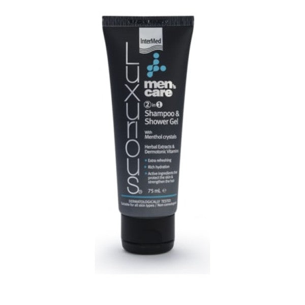 Intermed Luxurious Men’s Care 2 in 1 Shampoo & Shower Gel Αφρόλουτρο & Σαμπουάν, 250ml