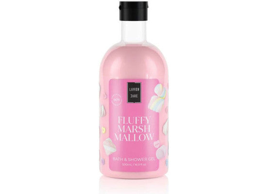 Lavish Care Flyffy Marsh Mallow Αφρόλουτρο σε Gel Πούδρα 500ml