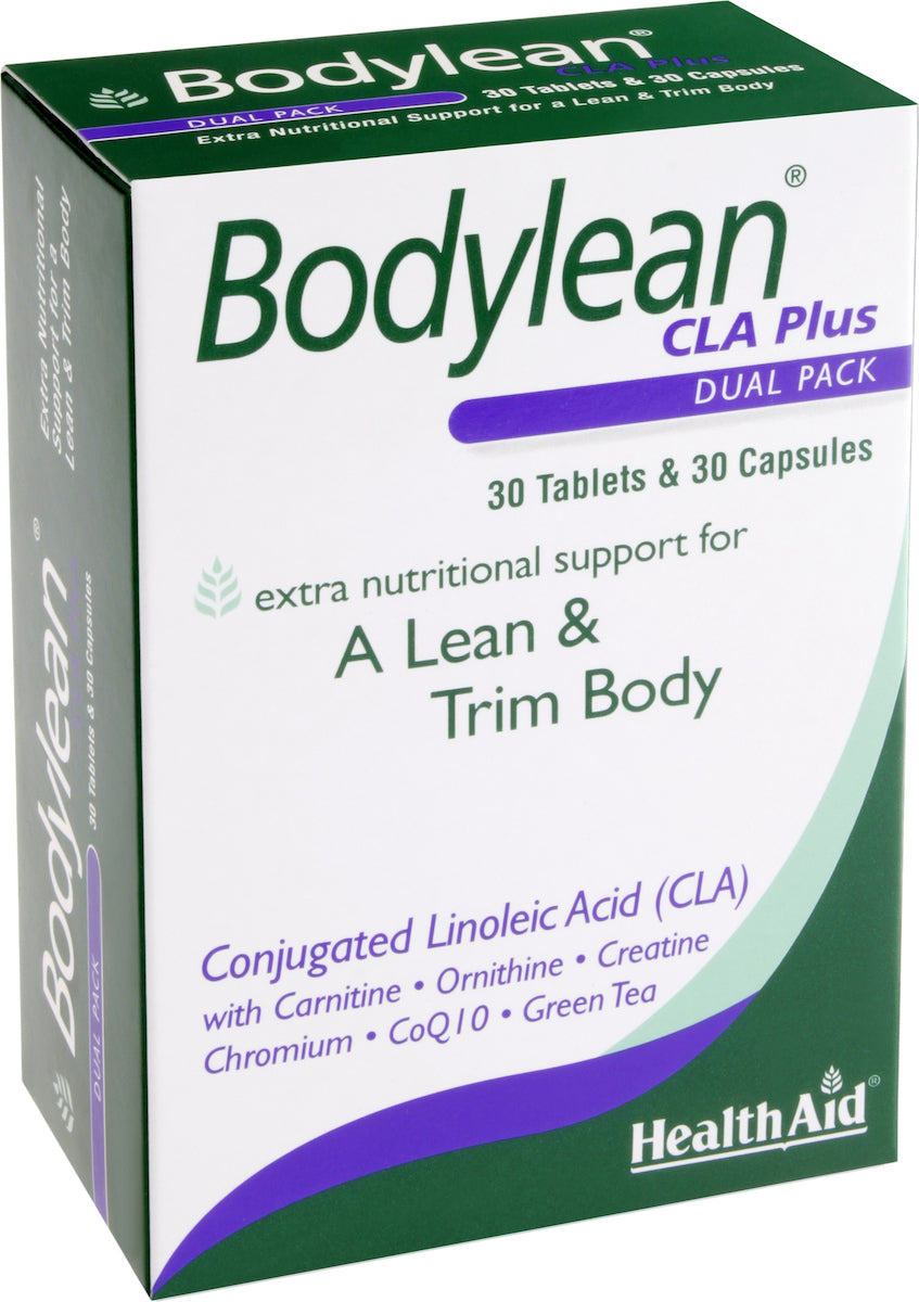 Health Aid Bodylean CLA Plus Slimming Supplement 30 tabs 30 caps