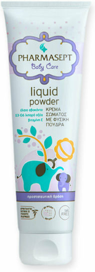 Pharmasept Baby Care Liquid Powder Κρέμα Σώματος με Φυσική Πούδρα 150ml