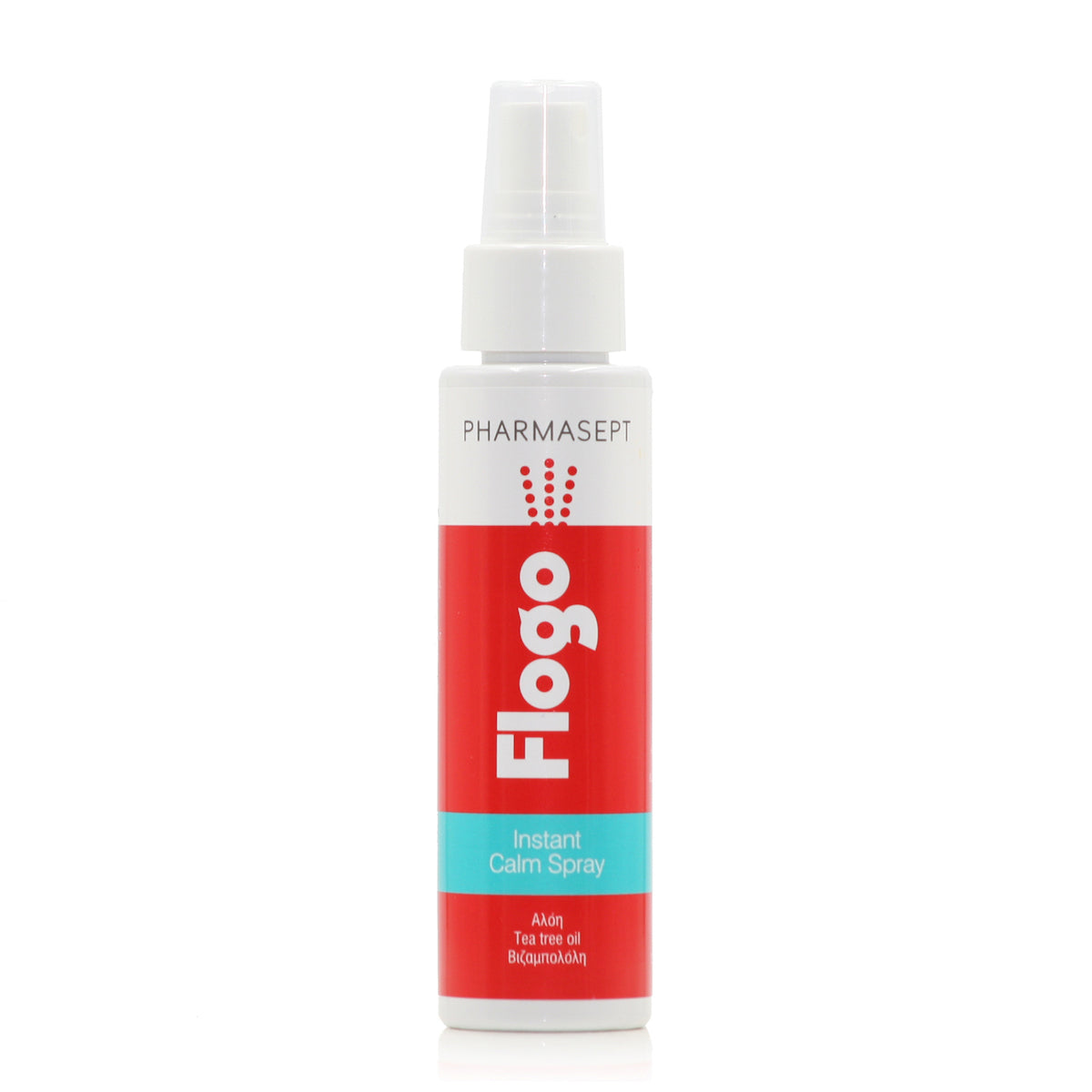 Pharmasept Flogo Instant Calm Spray Σπρέι Πρoσώπου-Σώματος για Ερεθισμούς & Εγκαύματα, 100ml