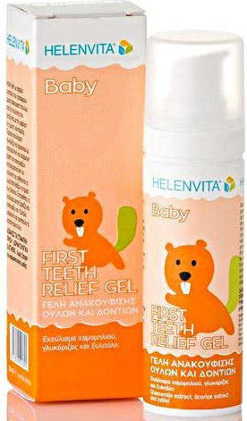 Helenvita Baby First Teeth Relief Gel - Γέλη Ανακούφισης Ούλων & Δοντιών, 30ml