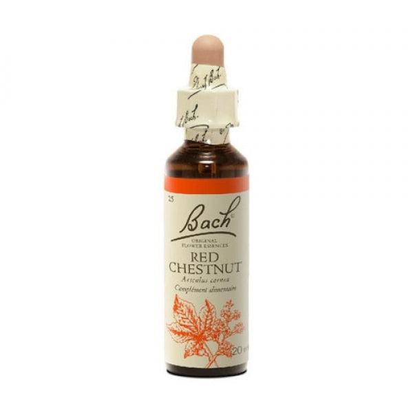 Bach Red Chestnut Ανθοΐαμα σε Σταγόνες για Χαλάρωση 20ml