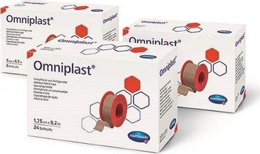 Hartmann Omniplast Υφασμάτινη Επιδεσμική Ταινία 2.5cm x 5m