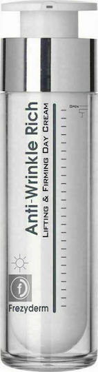 Frezyderm Anti-Wrinkle Rich Κρέμα Προσώπου Ημέρας για Αντιγήρανση & Σύσφιξη 50ml