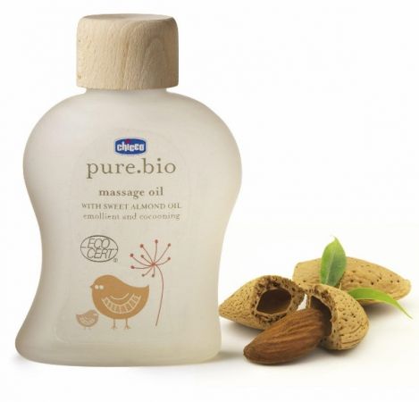 CHICCO Pure Bio Βιολογικό Λάδι για Μασάζ 100ml