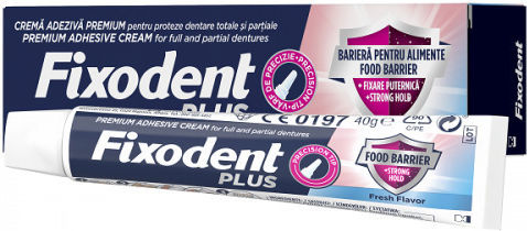 Fixodent Στερεωτική Κρέμα Τεχνητής Οδοντοστοιχίας 40gr
