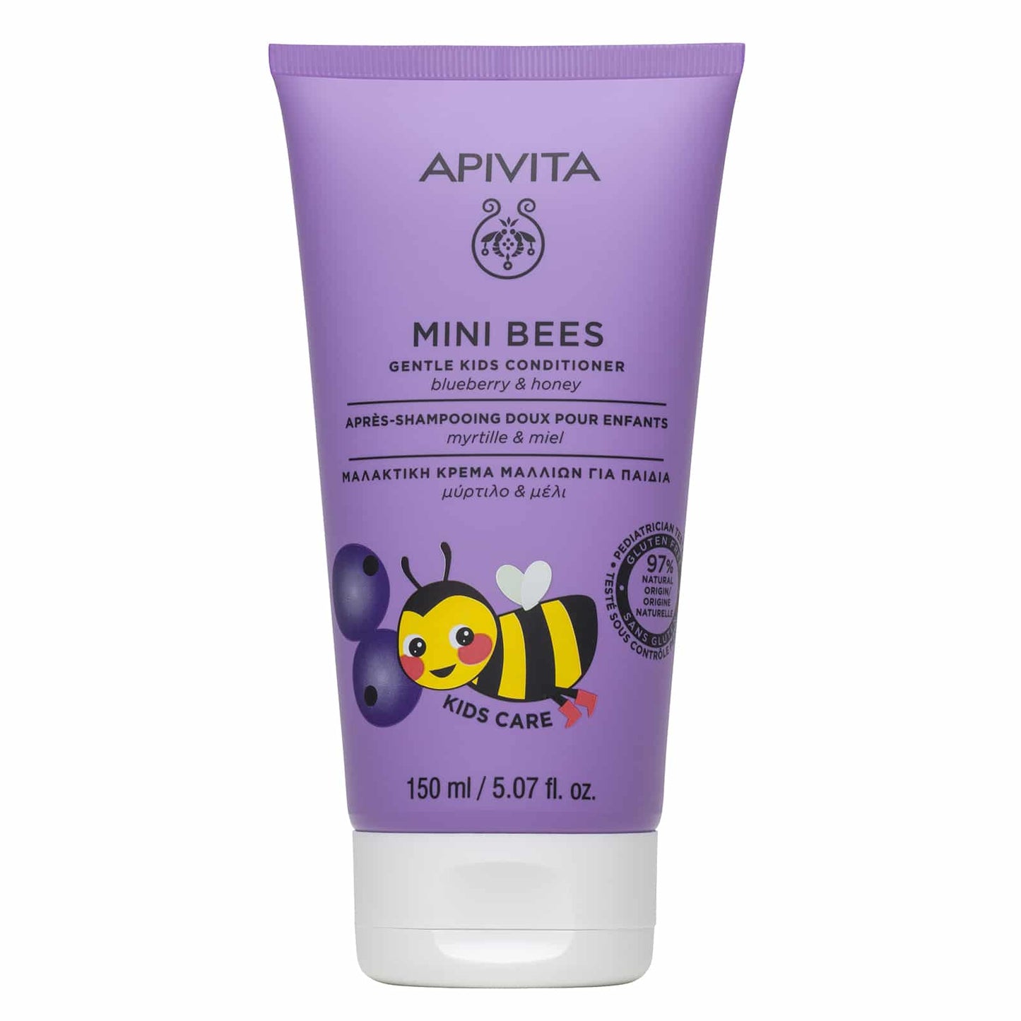 Apivita Παιδικό Conditioner Mini Bees με Μέλι για Εύκολο Χτένισμα σε Μορφή Spray , Χωρίς Ξέβγαλμα 150ml