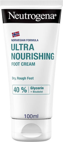Neutrogena Ultra Nourishing Ενυδατική Κρέμα Ανάπλασης για Ξηρές/Πολύ Ξηρές & Ευαίσθητες Επιδερμίδες 100ml