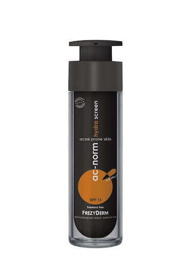 Frezyderm Ac-Norm Hydra Screen Αδιάβροχη Αντηλιακή Κρέμα Προσώπου SPF15 50ml