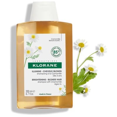KLORANE Shampoo Chamomile Σαμπουάν με Εκχύλισμα Χαμομηλιού για Ξανθά & Ανοιχτόχρωμα Μαλλιά 200ml
