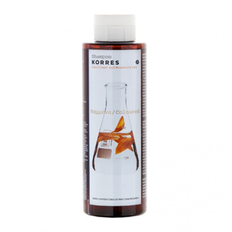 Korres Ηλιανθος & Τσαϊ Του Βουνου Σαμπουάν Για Βαμμένα Μαλλιά 250 ml