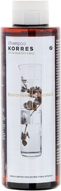 KORRES ΑΛΟΗ και ΔΙΚΤΑΜΟ ΣΑΜΠΟΥΑΝ ΓΙΑ ΚΑΝΟΝΙΚΑ ΜΑΛΛΙΑ 250ml