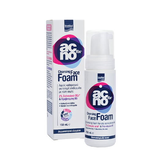 Intermed Αcnofix Cleansing Face Foam Αφρός Καθαρισμού κατά της Ακμής, 150ml