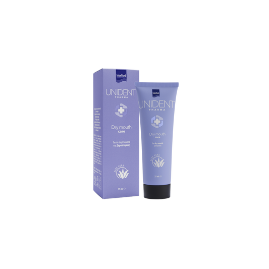 Unident Pharma Dry Mouth Care για τα συμπτώματα της ξηροστομίας 75ml