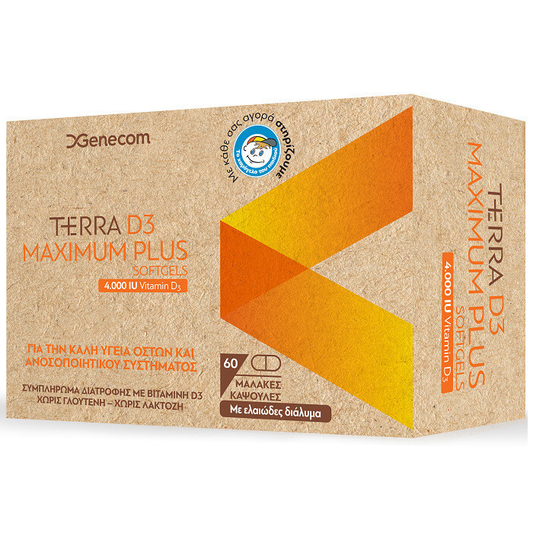 Genecom Terra D3 Maximum Plus 4000Iu 60Tabs
