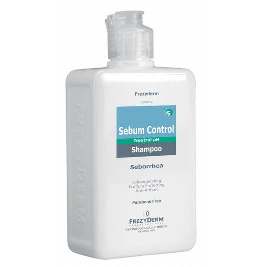 Frezyderm Sebum Control Shampoo, κατά της Σμηγματορροϊκής Δερματίτιδας και της Λιπαρότητας 200ml