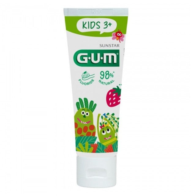 Gum Kids 3+ Οδοντόκρεμα για Παιδιά από 3 Ετών, 50ml
