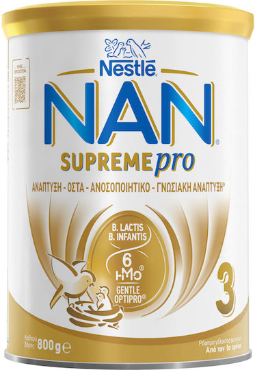 Nestle Nan Supreme Pro 3 Γάλα σε Σκόνη 12m+, 800gr