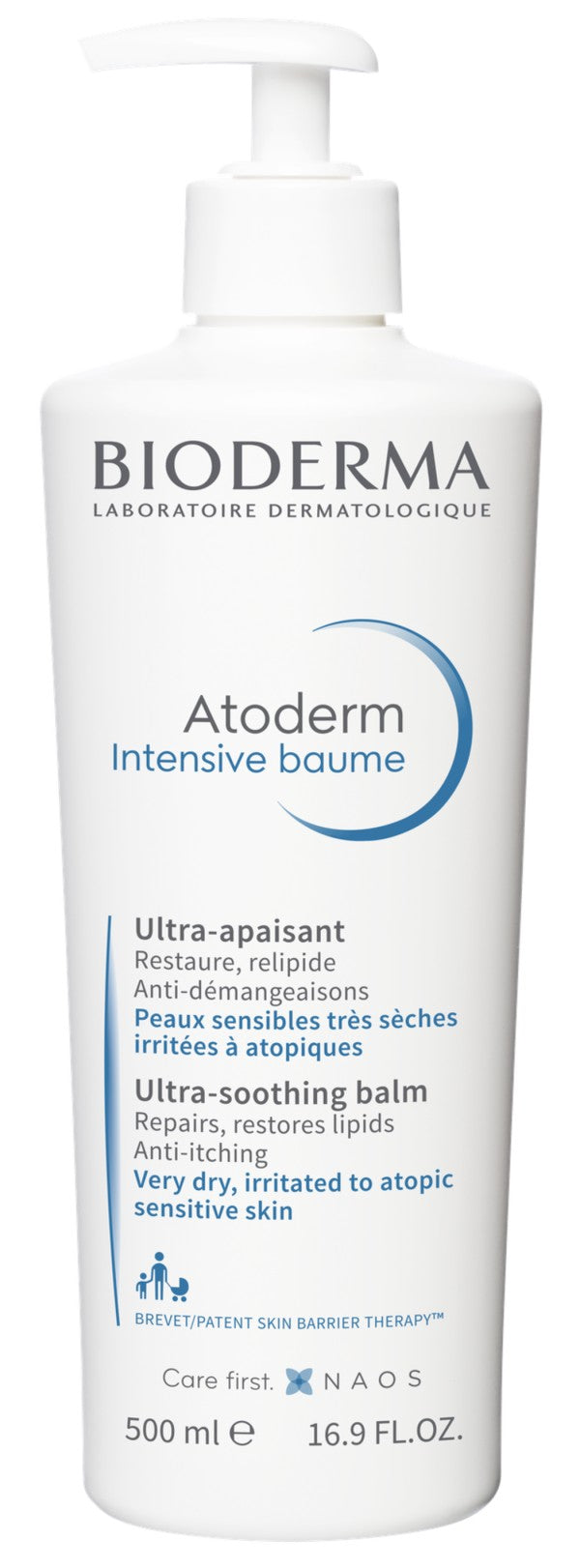 Bioderma Atoderm Intensive Baume, Καταπραϋντικό Balm για Πολύ Ξηρό, Aτοπικό με Τάση Εκζέματος Δέρμα 500ml