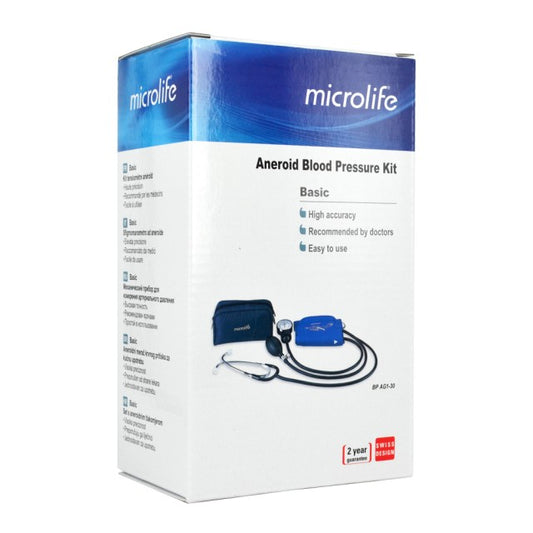 Microlife AG1 30 Αναλογικό Πιεσόμετρο Μπράτσου Ιδανικό για Μετρήσεις στο Σπίτι, 1 τεμάχιο