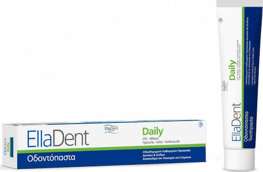 EllaDent Daily, Οδοντοκρεμα για Ολοκληρωμένη Καθημερινή Προστασία Δοντιών & Ούλων 75ml