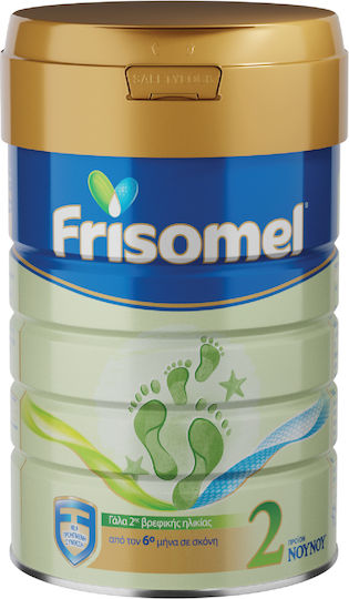 Frisomel 2 Γάλα σε σκόνη 2ης βρεφικής ηλικίας για βρέφη από τον 6ο µέχρι τον 12ο µήνα 400 gr