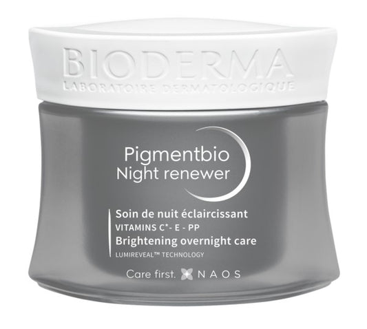 Bioderma Pigmentbio Night Renewer Κρέμα Φωτεινότητας για Όλη τη Νύχτα Δέρμα με Τάση Υπερμελάγχρωσης, 50ml