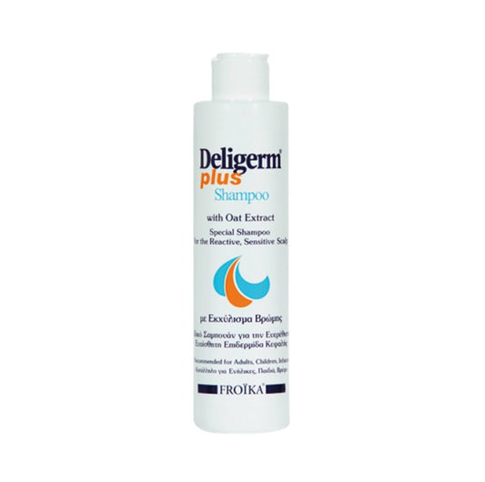 Froika Deligerm Plus Shampoo Ειδικό Σαμπουάν για Αντιδραστικό & Ευαίσθητο Τριχωτό Κεφαλής, 200ml