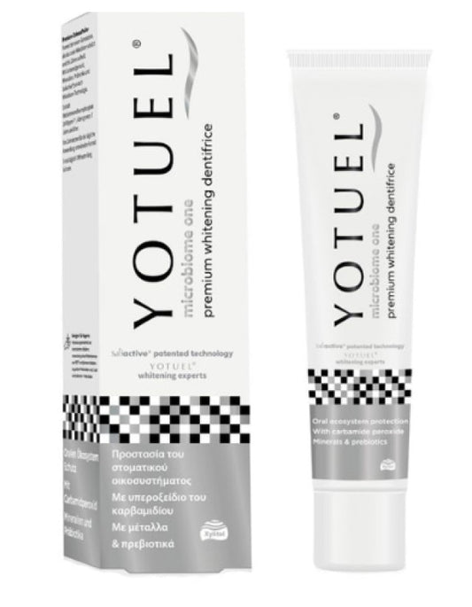 Yotuel Microbiome One Premium Λευκαντική Οδοντόκρεμα με Μέταλλα & Πρεβιοτικά 100ml