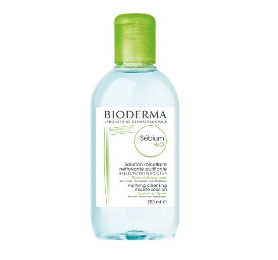 Bioderma Sebium H₂O, Νερό Καθαρισμού Micellaire για Ντεμακιγιάζ 250ml