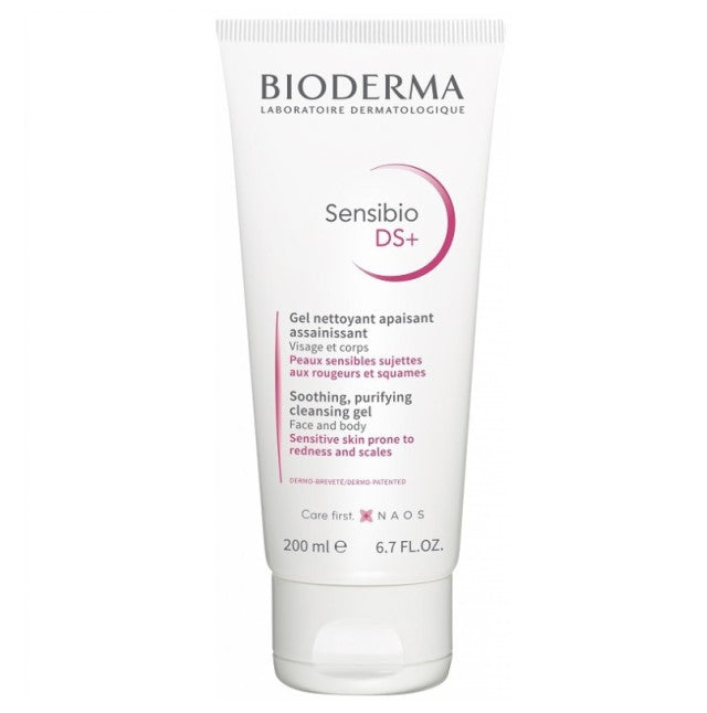 Bioderma Sensibio DS Gel Moussant Καταπραϋντικό Gel Καθαρισμού για Ευαίσθητο Δέρμα με Σμηγματορροϊκή Δερματίτιδα, 200ml