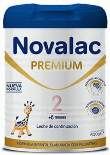 NOVALAC Premium 2 Βρεφικό Γάλα με Συμβιοτικά 6-12 Μηνών 800gr