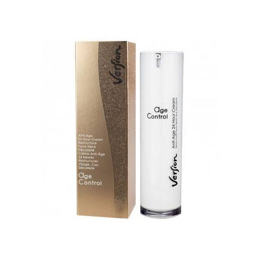 Version Derma Age Control 24ωρη Αντιγηραντική Κρέμα για πρόσωπο, λαιμό & decollete, 50 ml