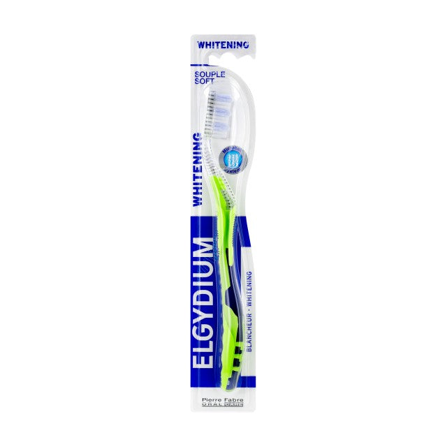 Elgydium Whitening 1/12 Οδοντόβουρτσα Μαλακή, 1τμχ