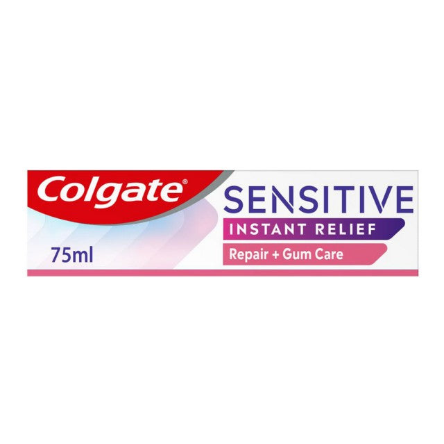 Golgate Sensitive Instant Relief Οδοντόκρεμα για Αναδόμηση & Προστασία Ούλων 75ml