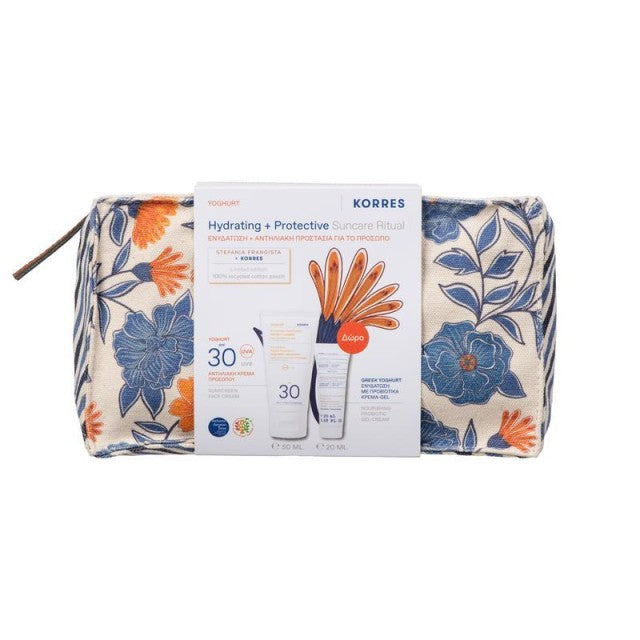 Korres Promo Hydrating + Protective Yoghurt Αντηλιακή Κρέμα Προσώπου Spf30 50ml & Δώρο Greek Yoghurt Ενυδατική Κρέμα Τζελ με Προβιοτικά 20ml