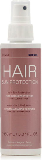 KORRES SUN ΑΝΤΙΗΛΙΑΚΟ ΜΑΛΛΙΩΝ ΚΟΚΚΙΝΟ ΑΜΠΕΛΙ 150ML
