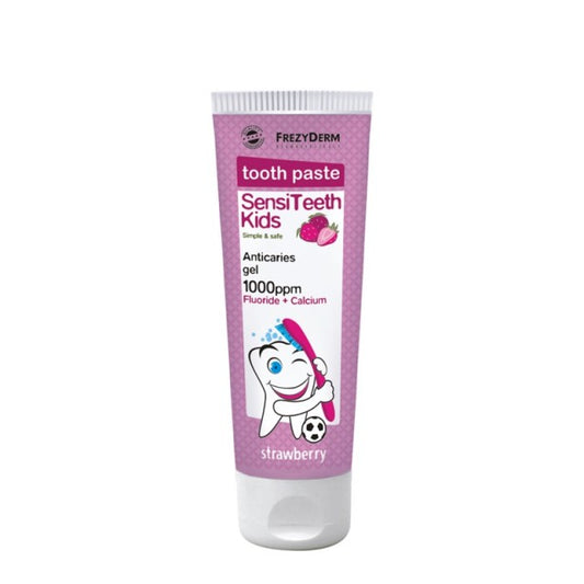 FREZYDERM SENSITEETH KIDS TOOTHPASTE 1.000ppm Παιδική Οδοντόκρεμα