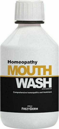 Frezyderm Mouthwash Homeopathy Στοματικό Διάλυμα Κατάλληλο για Ομοιοπαθητική, 250ml