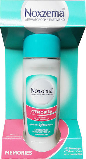 Noxzema Memories Roll On Αποσμητικό Για Προστασία & Απαλή Περιποίηση Με Άρωμα Λουλουδιών 50ml