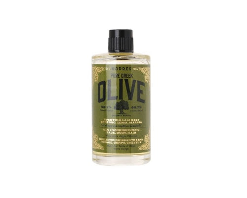 KORRES Pure Greek Olive Θρεπτικό Λάδι 3 Σε 1 για Πρόσωπο Σώμα & Μαλλιά 100ml