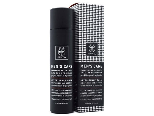 Apivita After Shave Balm Men's Care χωρίς Οινόπνευμα με Αλόη 100ml
