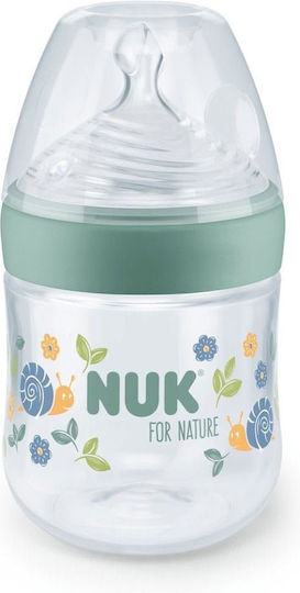 Nuk Πλαστικό Μπιμπερό First Choice Κατά των Κολικών με Θηλή Σιλικόνης για 6+ μηνών Λευκό 150ml
