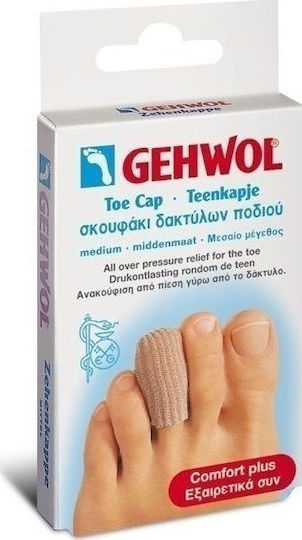 Gehwol Επίθεμα Toe Cap με Gel για τους Κάλους Medium 1τμχ